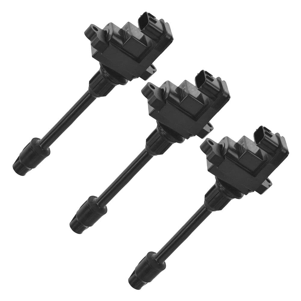 Trq Ignition Coil Set Compatible With 1996-1999 Infiniti I30 1995-1999 Nissan Maxima