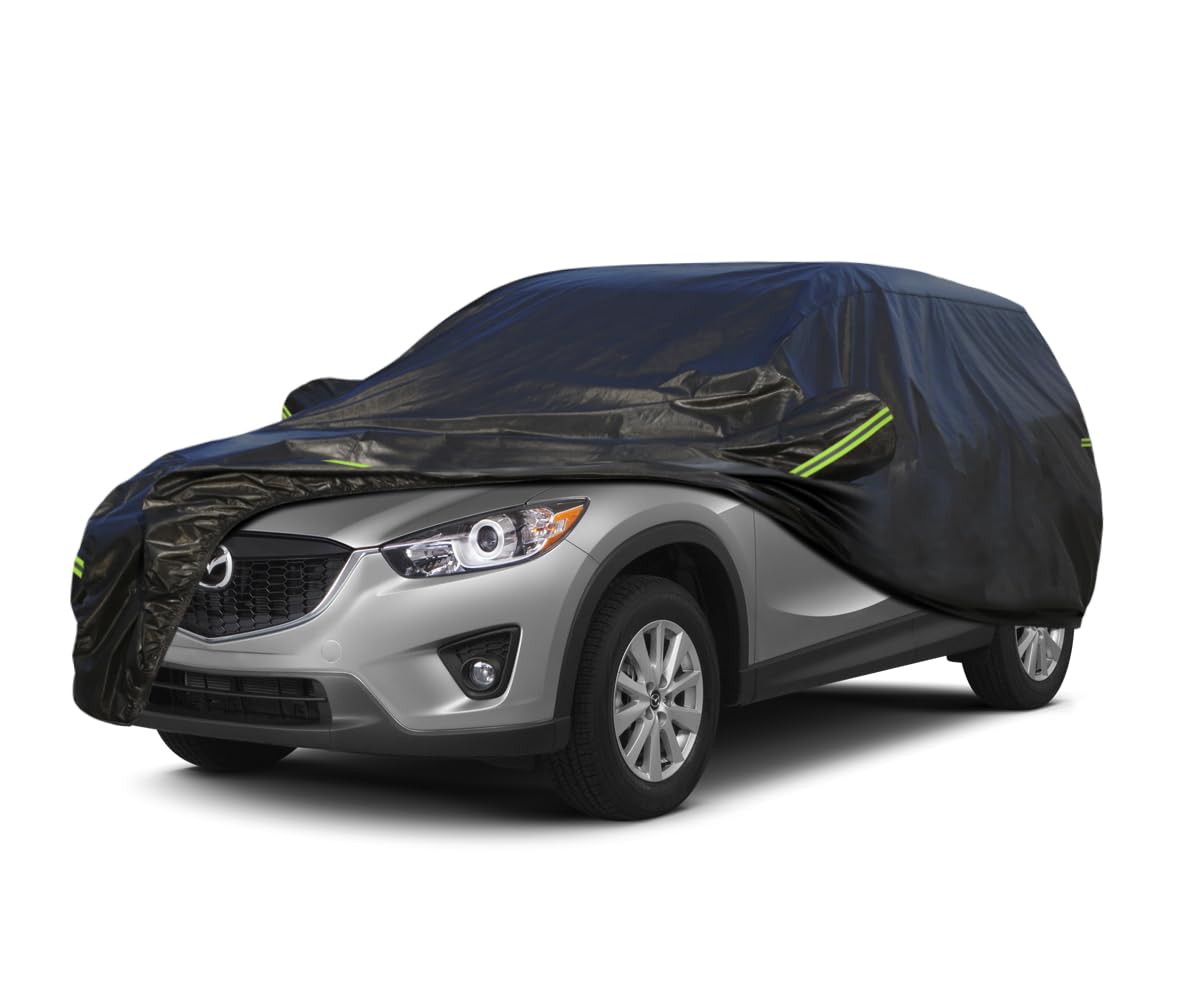 Koukou Waterproof Suv Car Cover Suitable For Mazda Cx-5 From 2012 To 2025, 7 Layers Windproof All Weather Waterproof Outdoor Cov
