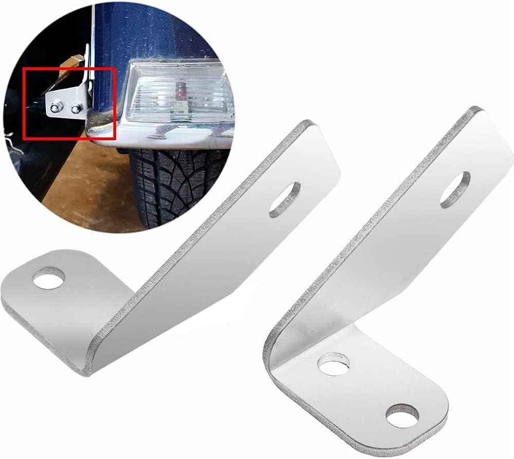 Vpzmt Broken Fender Saddlebag Rail Support Brackets Strut Fits For 1984-2008 Harley Touring Street Glide/Road Glide/Road King/Electra Glide/Ultra Glide (Fender Saddlebag Support Bracket Strut)