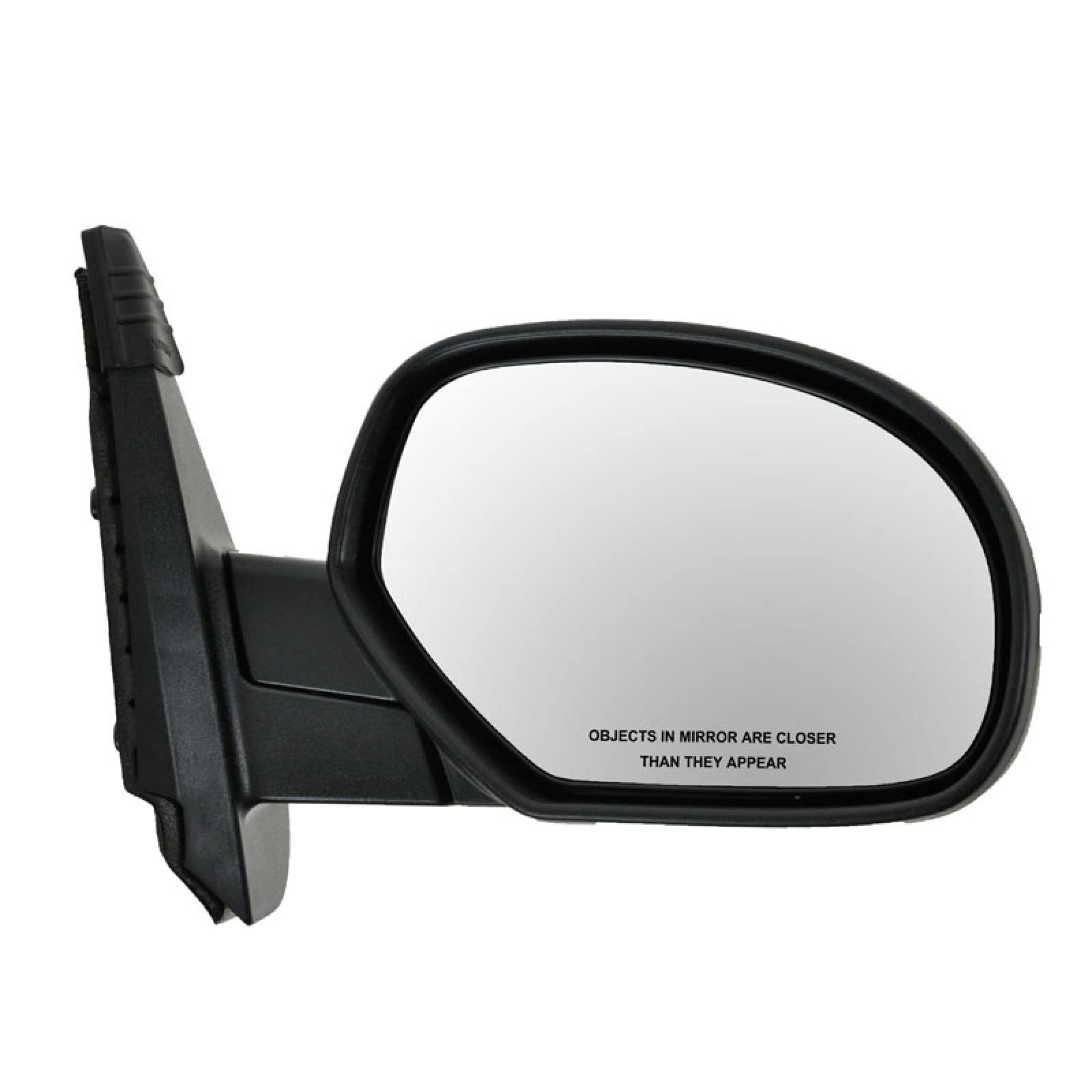 Manual Side View Mirror Textured Passenger Right Rh For Chevy Gmc Pickup Truck