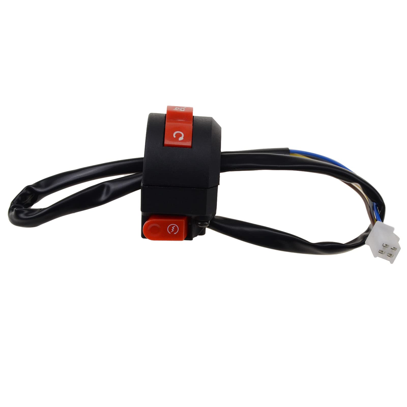 Goofit 7/8' 22Mm Handlebar Mount Motorbike On Off Start Kill Switch Replacement For Taotao Atvs Quad Wheelers Motorcycles Pit Bike