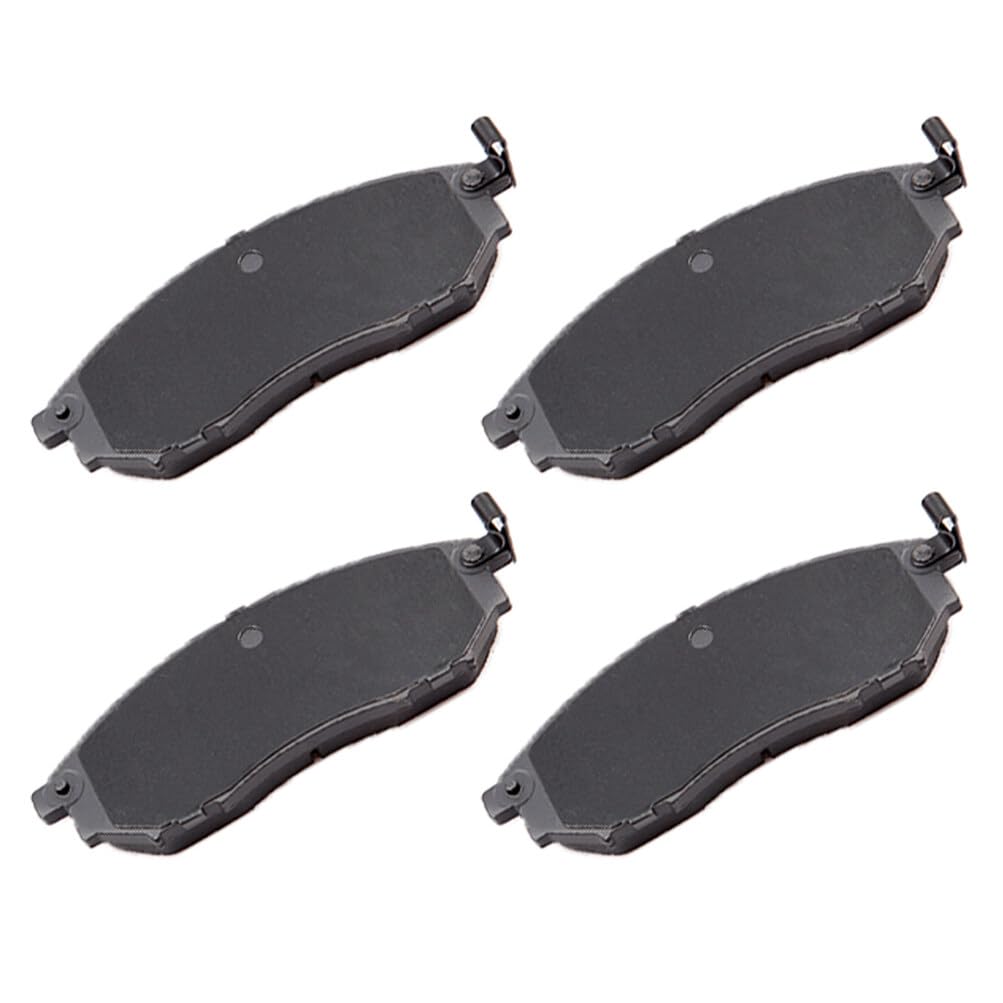 Cciyu D888 Front Ceramic Disc Brake Pads Kit For Nissan 350Z 2006-2009, 370Z 2009-2018, Murano 2011-2014, Pathfinder 2008-2012 -