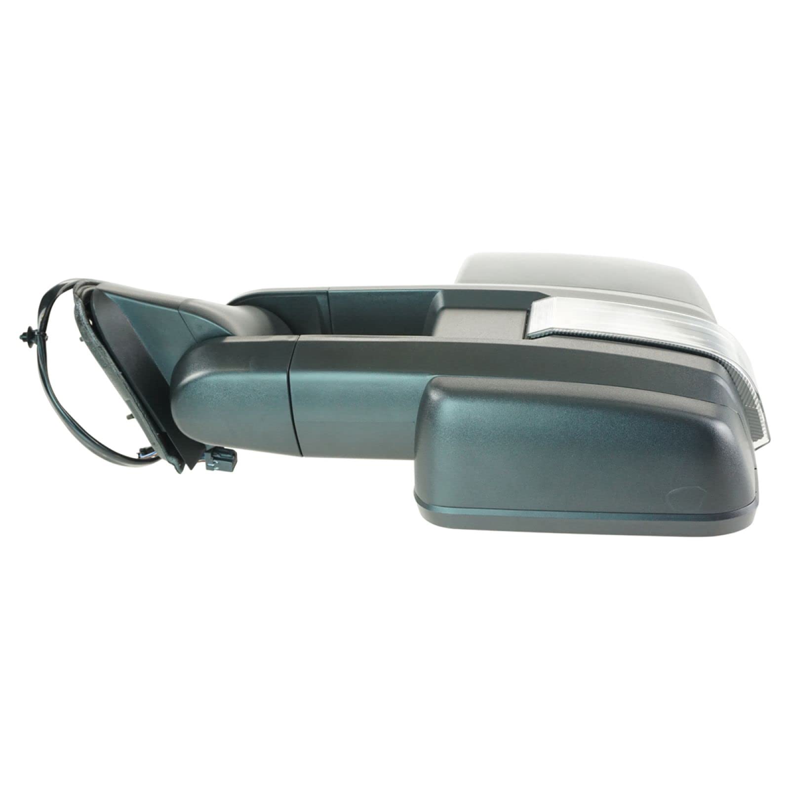 Trail Ridge Towing Mirror Power Heated Signal Marker Spotlight Black Pair For Gm