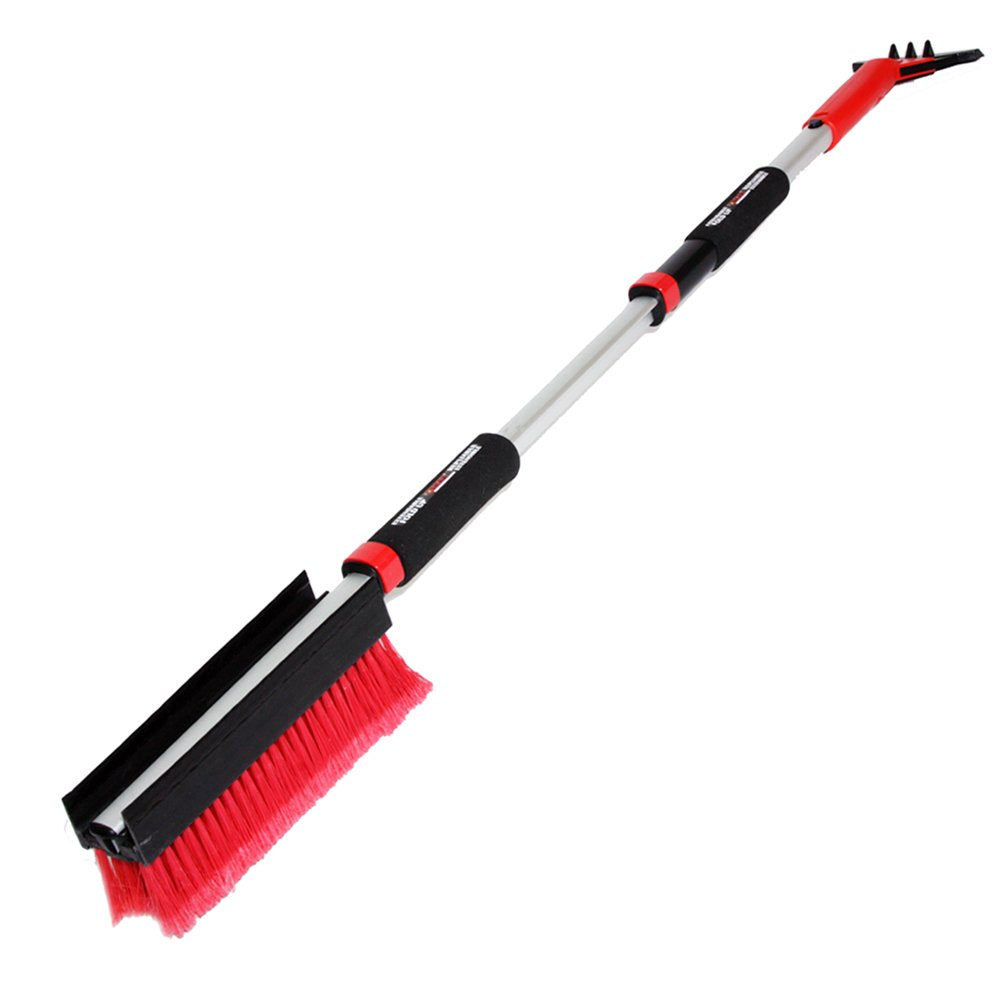 Koolatron Oskar 41130 44-Inch Aluminum Fold-Up Extendable Snow Brush