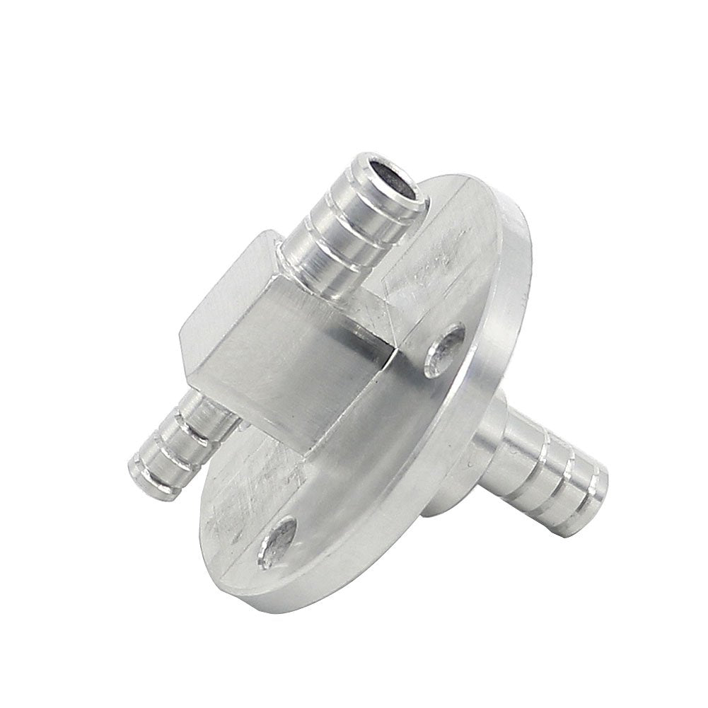 Alpha Rider Solid 6061-T6 Aluminum Billet Fuel Pickup Gas Pump Tank For Yamaha Rhino 660 Carb Models