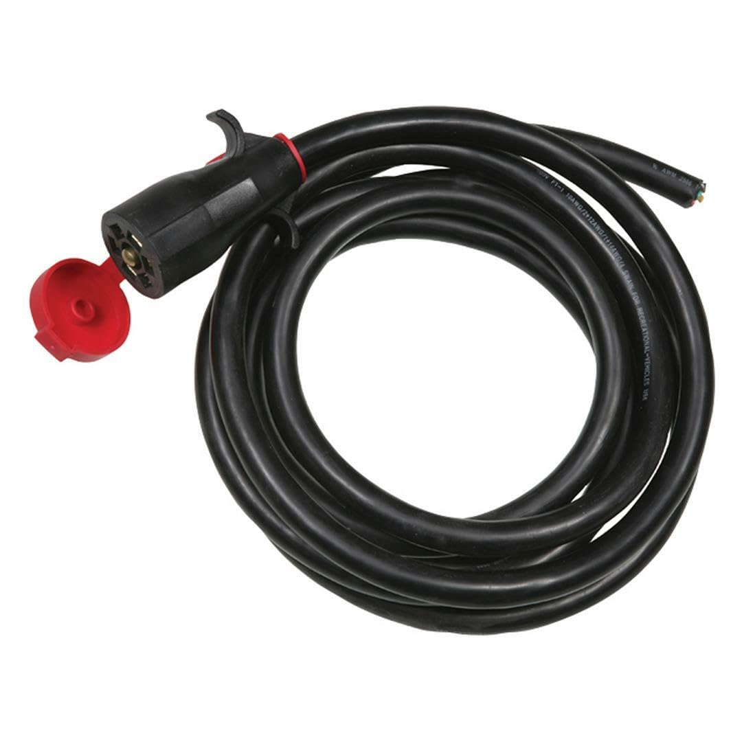 HUSKY TOWING 19356 7-Way Trailer End Female Connector Kit with 8 Cable