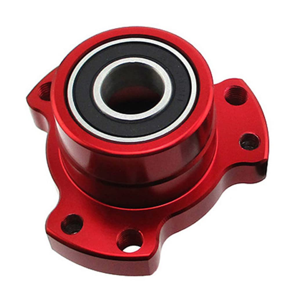 Dj-Motor 5/8' Red Speed Bearings Lightened Billet Front Wheel Hub Come With Dual Sealed For Go Kart Mini Bike Drift Trike