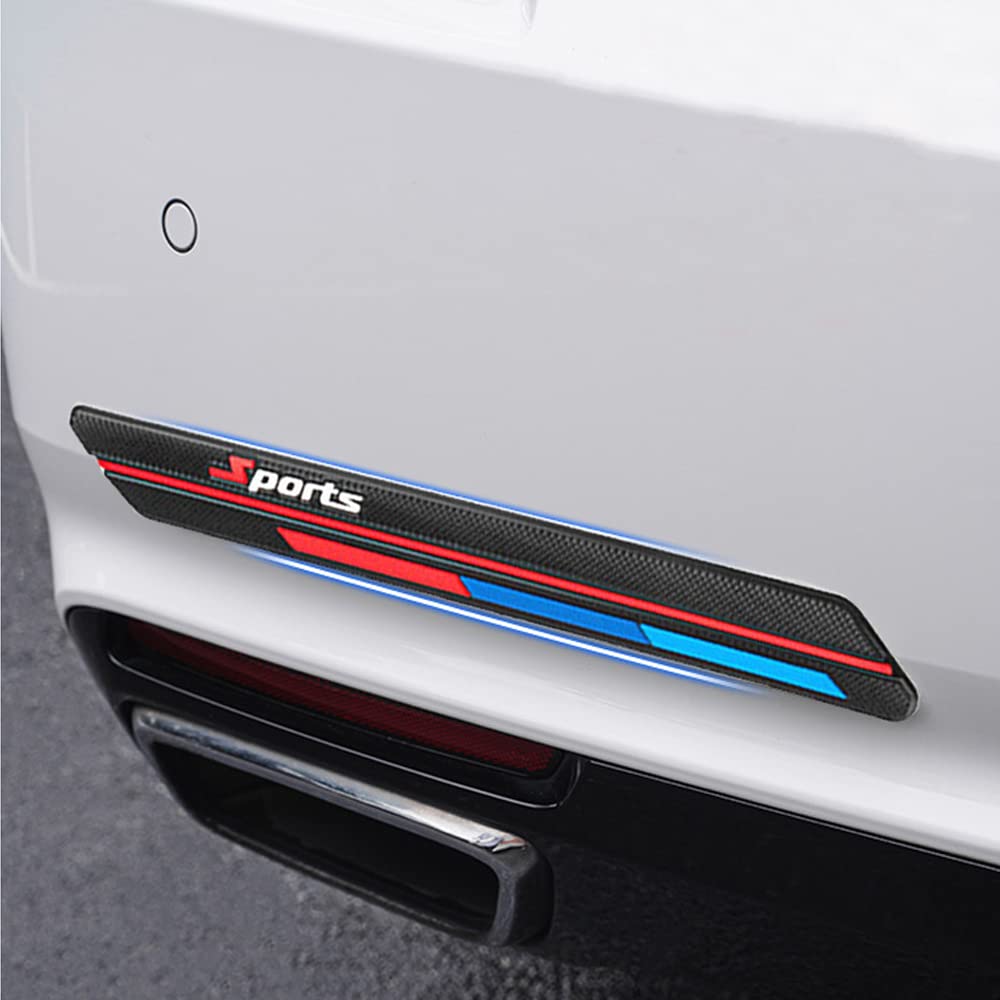 Rubber Protective Strip For Automobile Bumper. Wheel Eyebrow, Side Skirt, Door Scratch Protection Strip 2 Pieces
