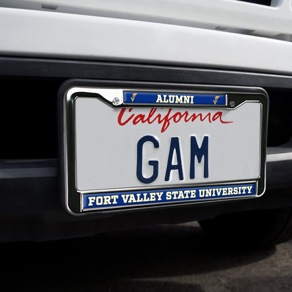 Fort Valley State University Alumni Full Size Standard License Plate Metal Frame