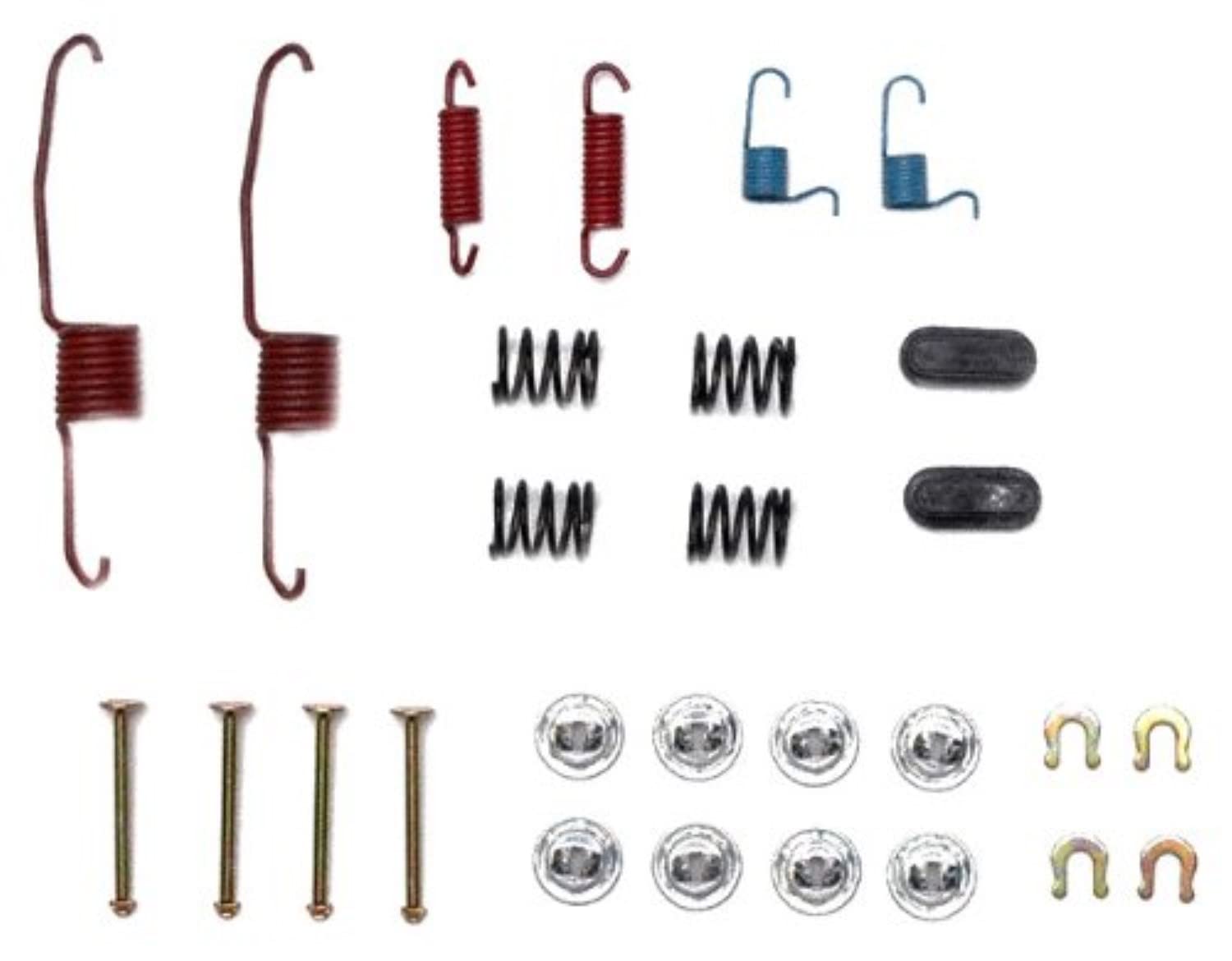 Raybestos R-Line Automotive Replacement Rear Drum Brake Hardware Kit For Select Chevrolet, Geo, Toyota (H17147)