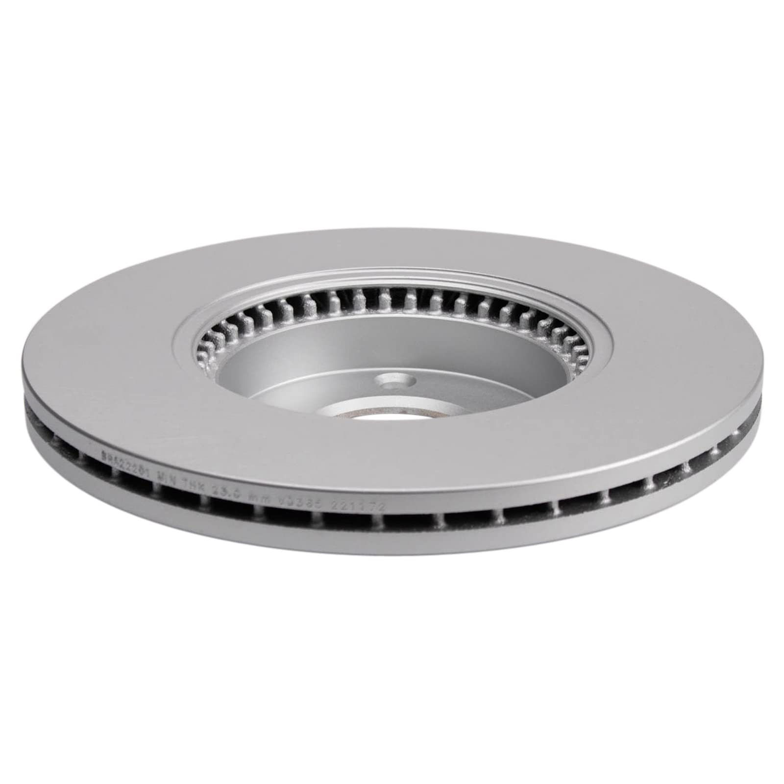 Trq Front Brake Pad & Rotor Kit Brake Pads Brake Rotor Semi-Metallic Premium G-Coated Compatible With 2006-2012 Ford Fusion 2007