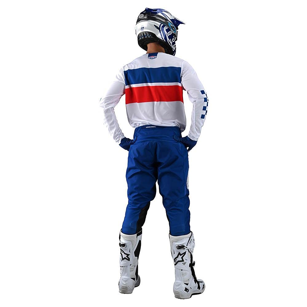 Troy Lee Designs Gp Motocross Dirt Bike Off-Road Lightweight Pants, Mono Blue 32