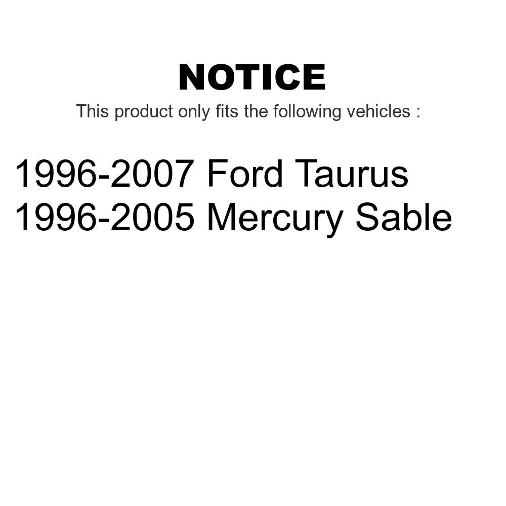 1996-2007 Ford Taurus, 1996-2005 Mercury Sable Sedan - 11010