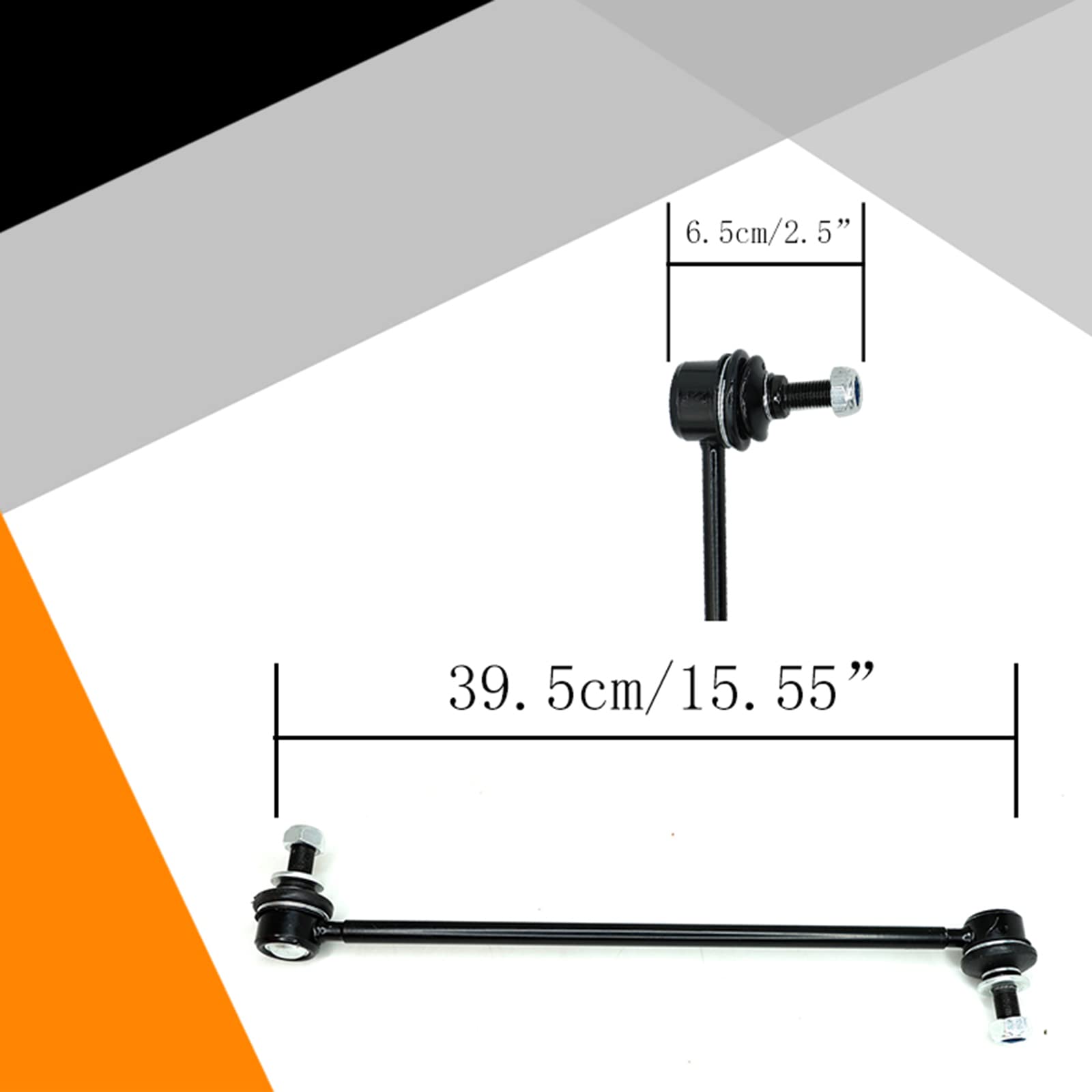 Xopiyao 2Pcs Front Sway Bar Link Kit Compatible With 2011-17 Ct200H 2010-15 Prius 2015-19 Nx300H K750043