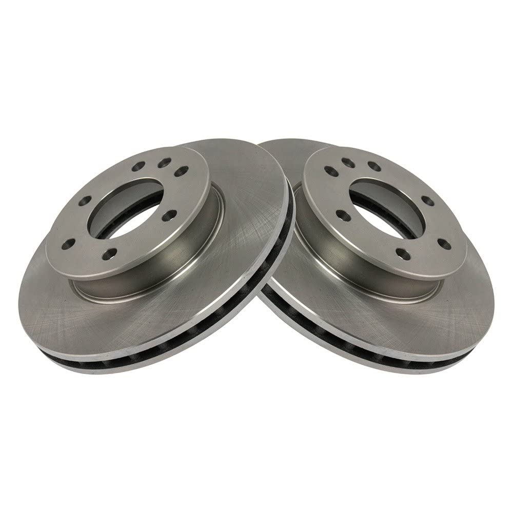 Trq Vented Front Disc Brake Rotor Pair Left Lh & Right Rh For Sprinter Van