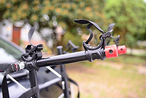 Allen Sports Deluxe 2-Bike Trunk Mount Rack, Model 102Dn-R, Black