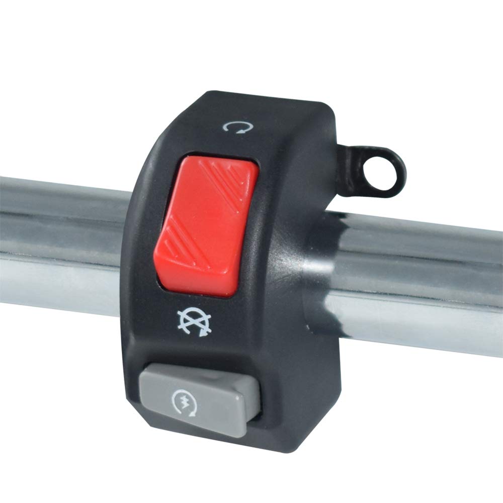 12V Right Motorcycle Switches 7/8' 22Mm Handlebar Mount Headlight Fog Light Horn On Off Start Kill Switch