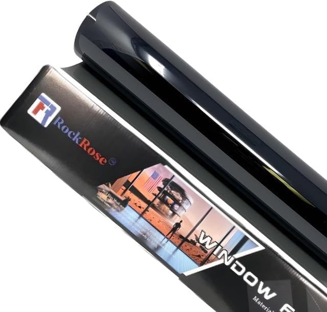Rockrose Car Window Tint Film - Privacy Window - Tint For Windows - Premium Carbon Professional Heat Uv And Irr Block For Cars -