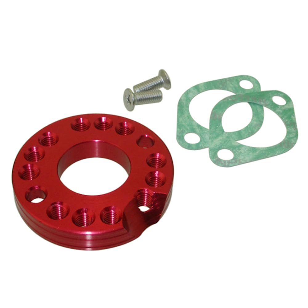 Dj-Motor 26Mm Carburetor Manifold Spinner Plate Adapter With Gaskets For Monkey Bike Dax Dirt Bike Atv Quad
