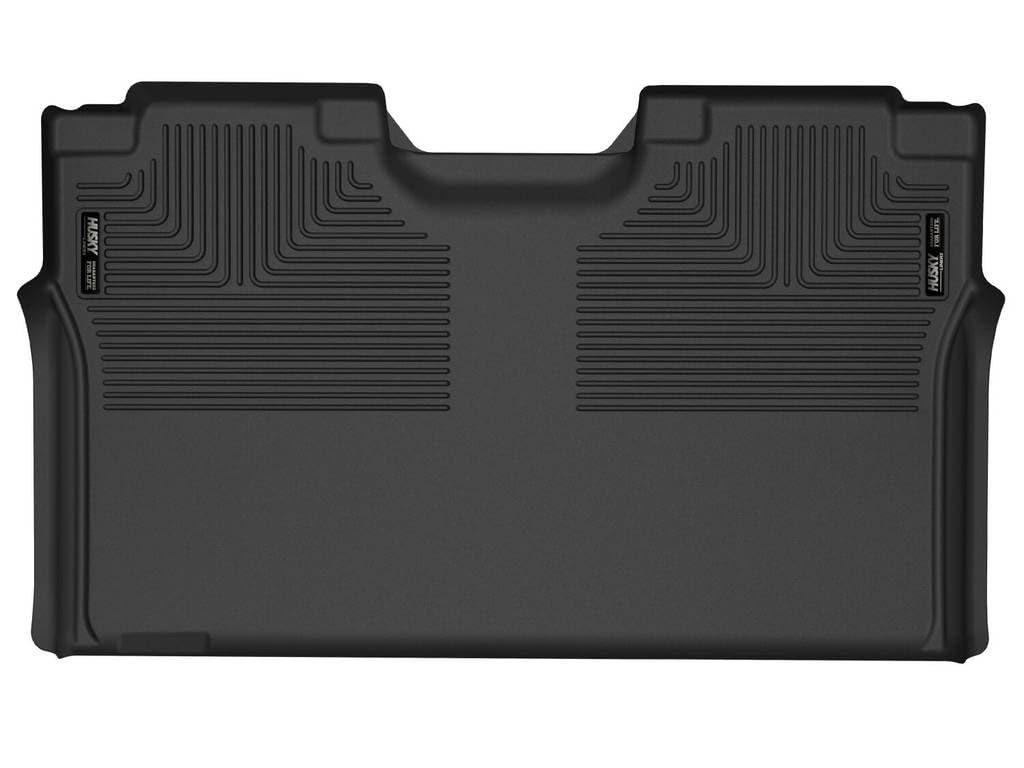 Husky Liners Weatherbeater Floor Mats | Fits 2015-2024 Ford F-150 (Incl 22-24 Lightning) SuperCrew; 2017-2024 F-250/F-350/F-450 