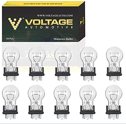 Voltage Automotive 4057K Automotive Brake Light Turn Signal Side Marker Tail Light Bulb (Box Of 10)