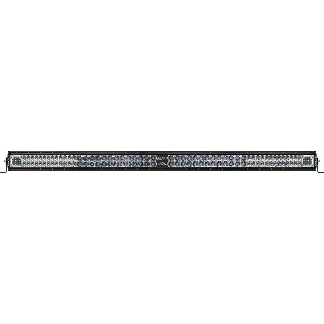 Rigid 290413 Adapt E-Series Led Light Bar 50 Inch - Has Built In Gps Guided Adapt Mode Lighting Or All On 3 Optic Zone - Scene, 