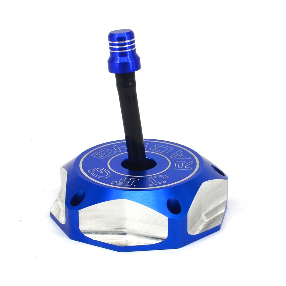 Dirt Bike Gas Cap Gas Tank Fuel Cover With Hose Vent Fit For Yz85 Yz125/250 Yz450F Yz125X Yz250X Wr250F Wr450F Blue