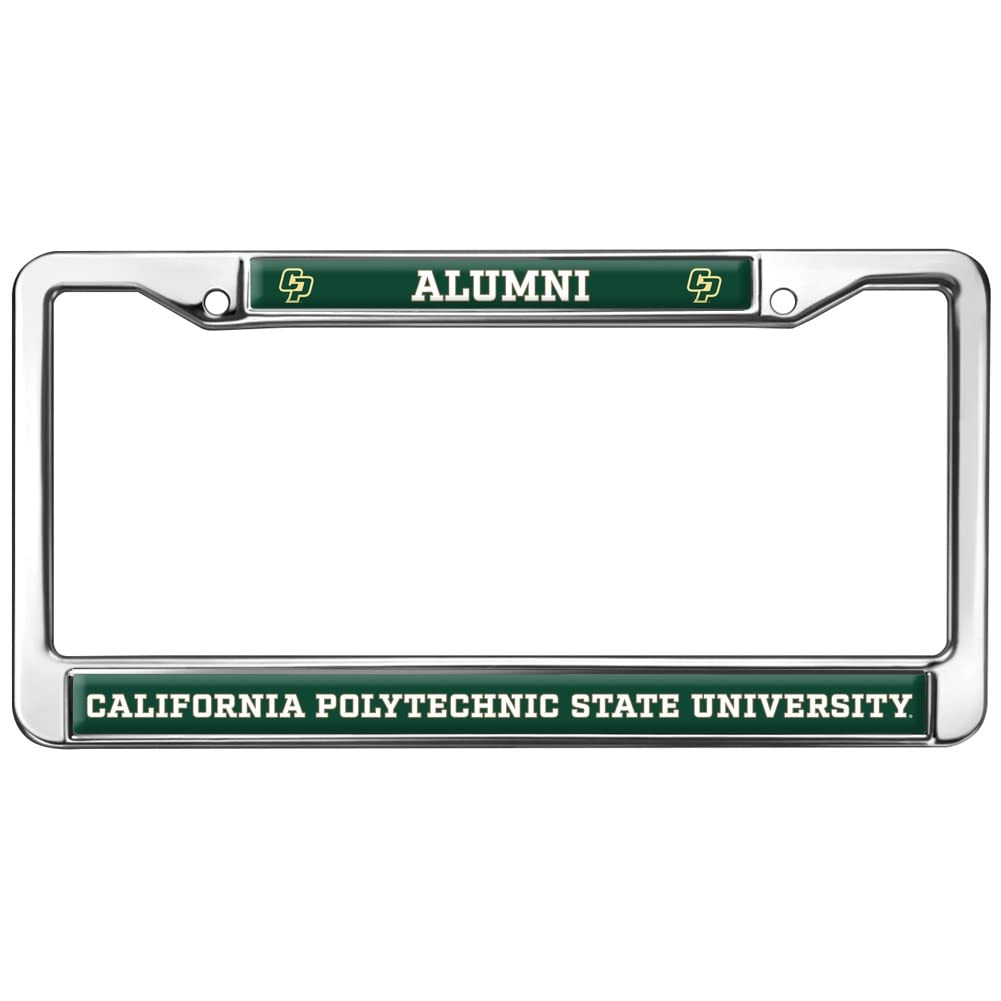 Cal Poly Alumni Logo Full Size Standard License Plate Metal Frame