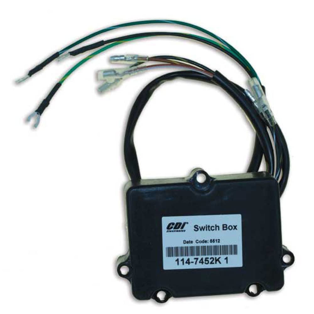 CDI Electronics 114-7452K 1 Mercury/Mariner Ignition Pack - 2 Cyl (1980-1997)