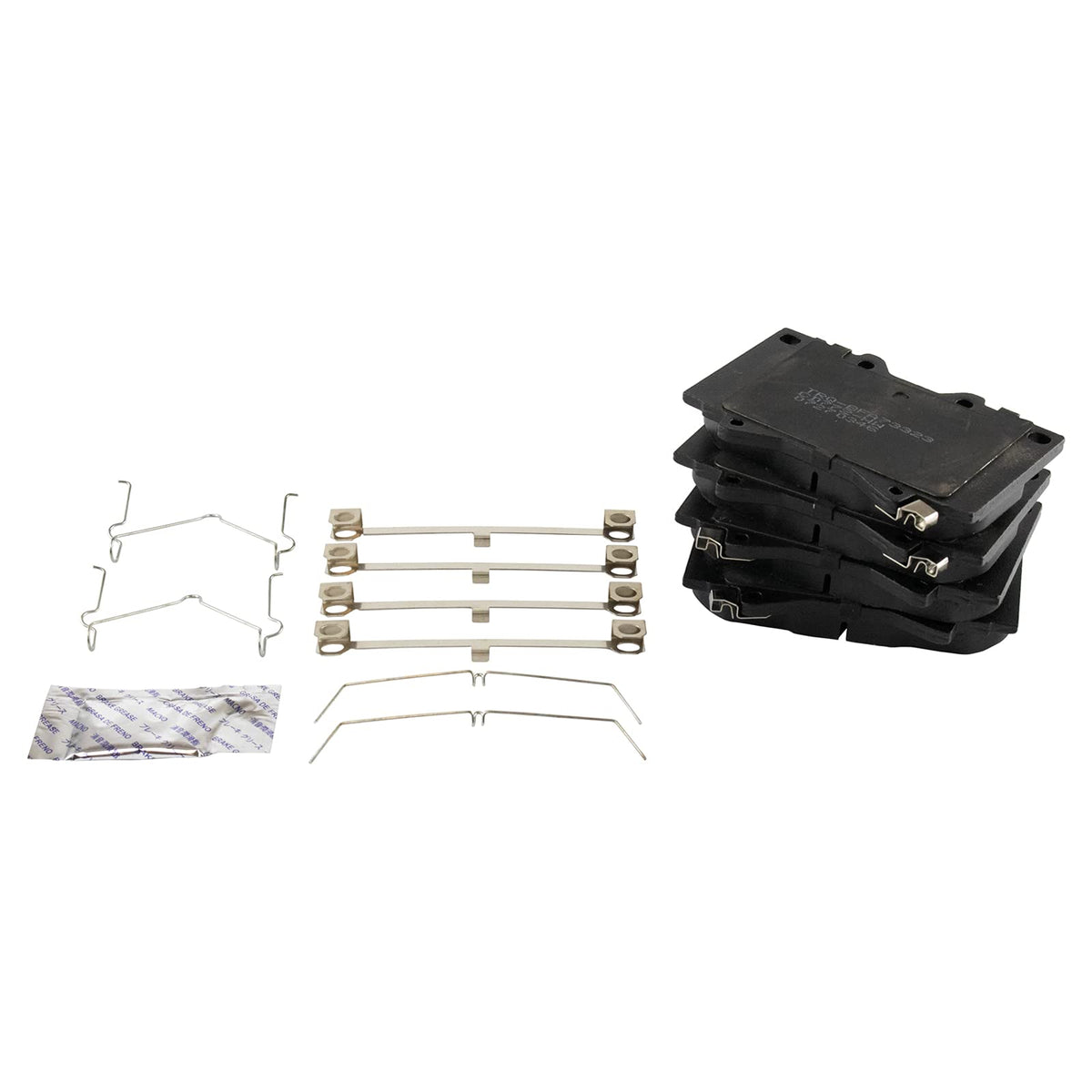 TRQ Front Brake Pads Ceramic Compatible with 1998-2007 Lexus LX470 Toyota Land Cruiser