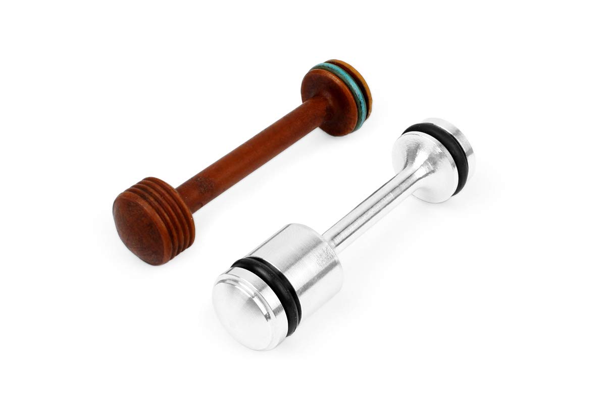 Improved Racing Gm Gen Iii & Iv Ls Billet Rear Galley Plug Barbell Oil Diverter