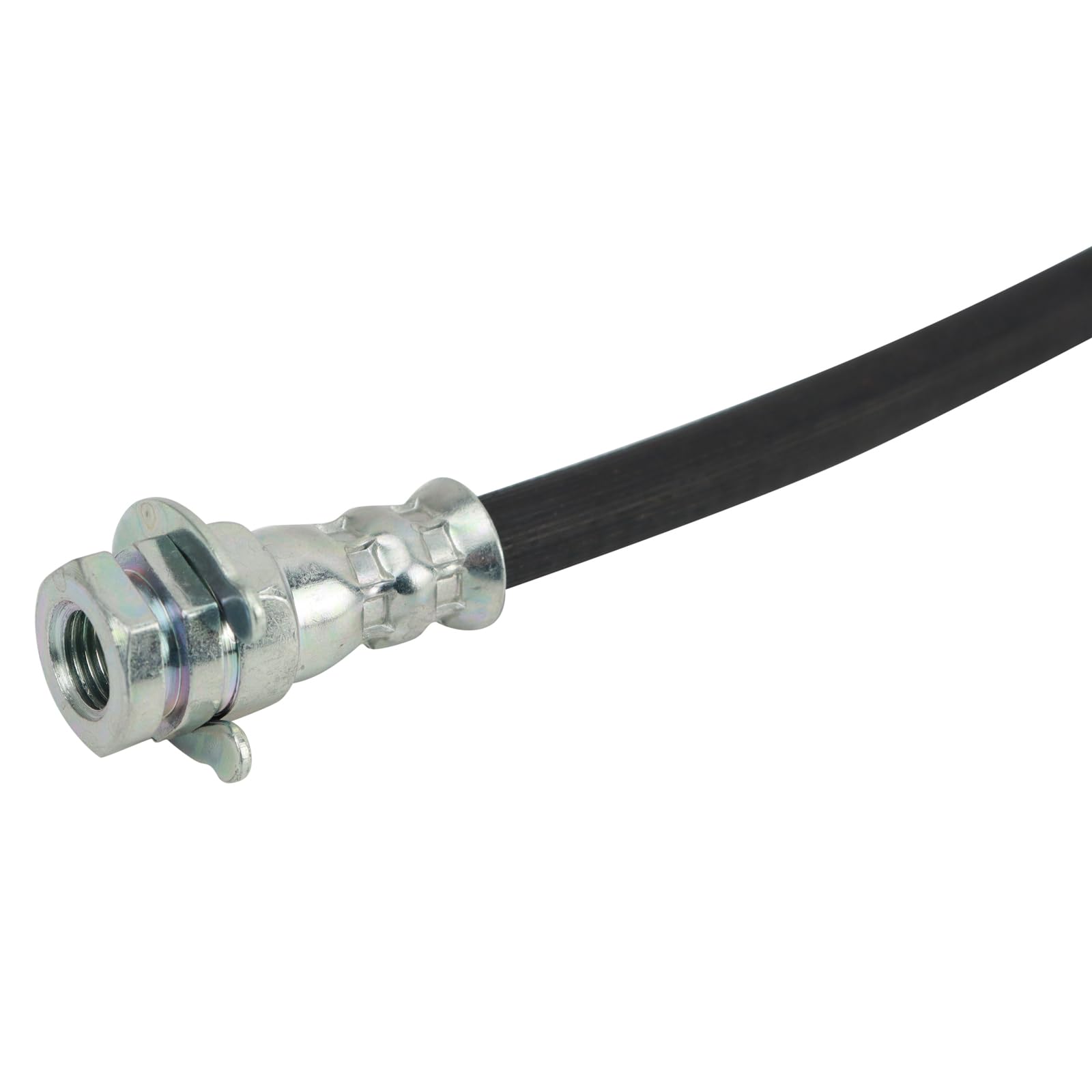 Trq Front Brake Hose Set Compatible With 2008-2012 Ford F-250 Super Duty F-350 Super Duty