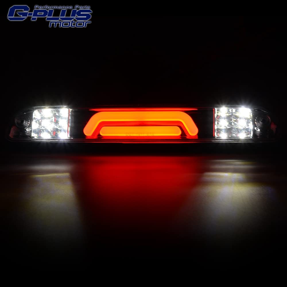 G-Plus Rear Led Third Brake Light Compatible With 1999-2016 Ford F250 F350 F450 F550 Sd Super Duty,3Rd Cargo Led Tail Lamps Clea