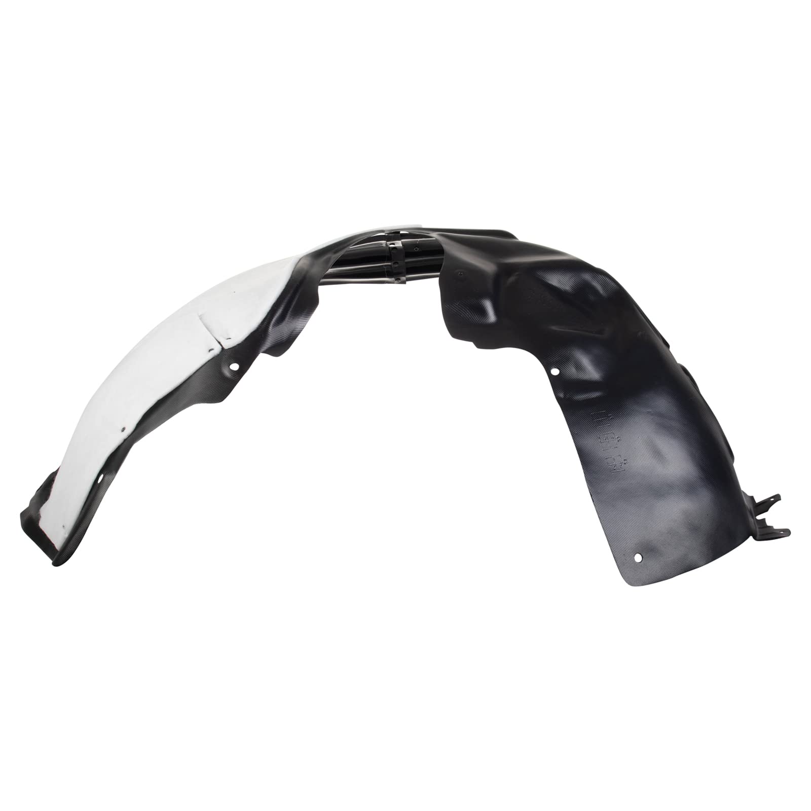 Trq Inner Fender Liner Set Compatible With 2016-2017 Jeep Cherokee Ch1248182 Ch1249162