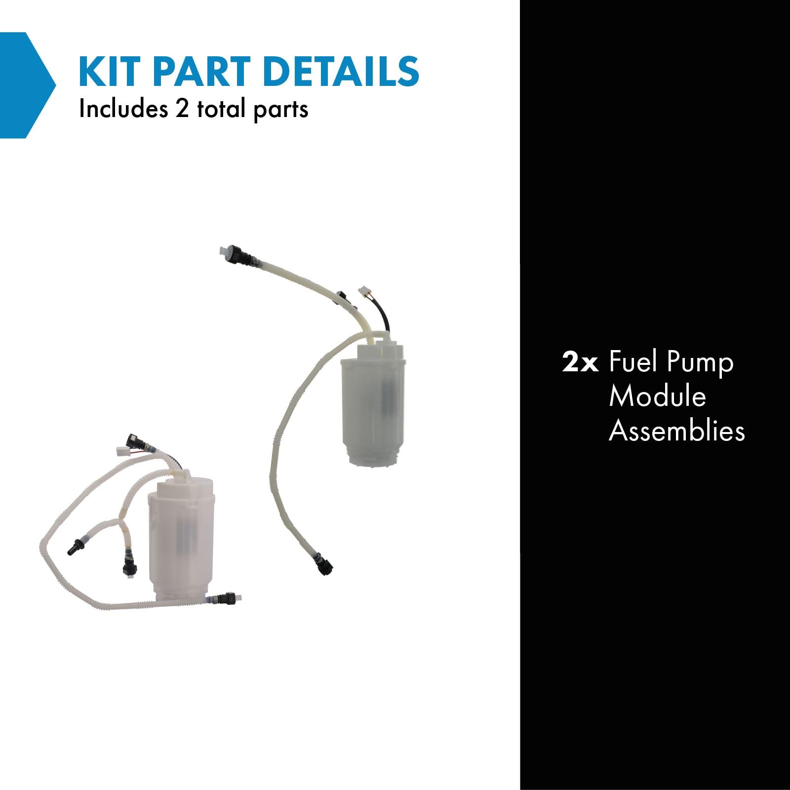 Trq Fuel Pump Module Assembly Compatible With 2004-2007 Volkswagen Touareg
