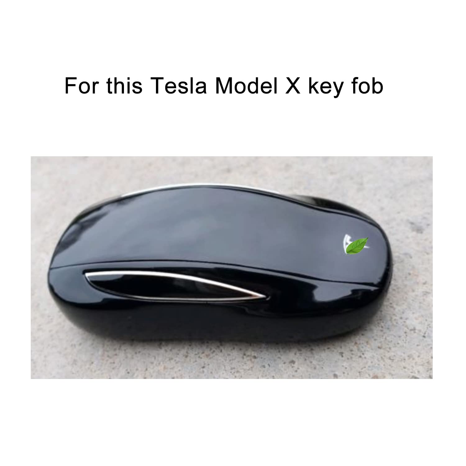 Tandrive Key Fob Cover Holder For Tesla Model X (S Y 3)，Black