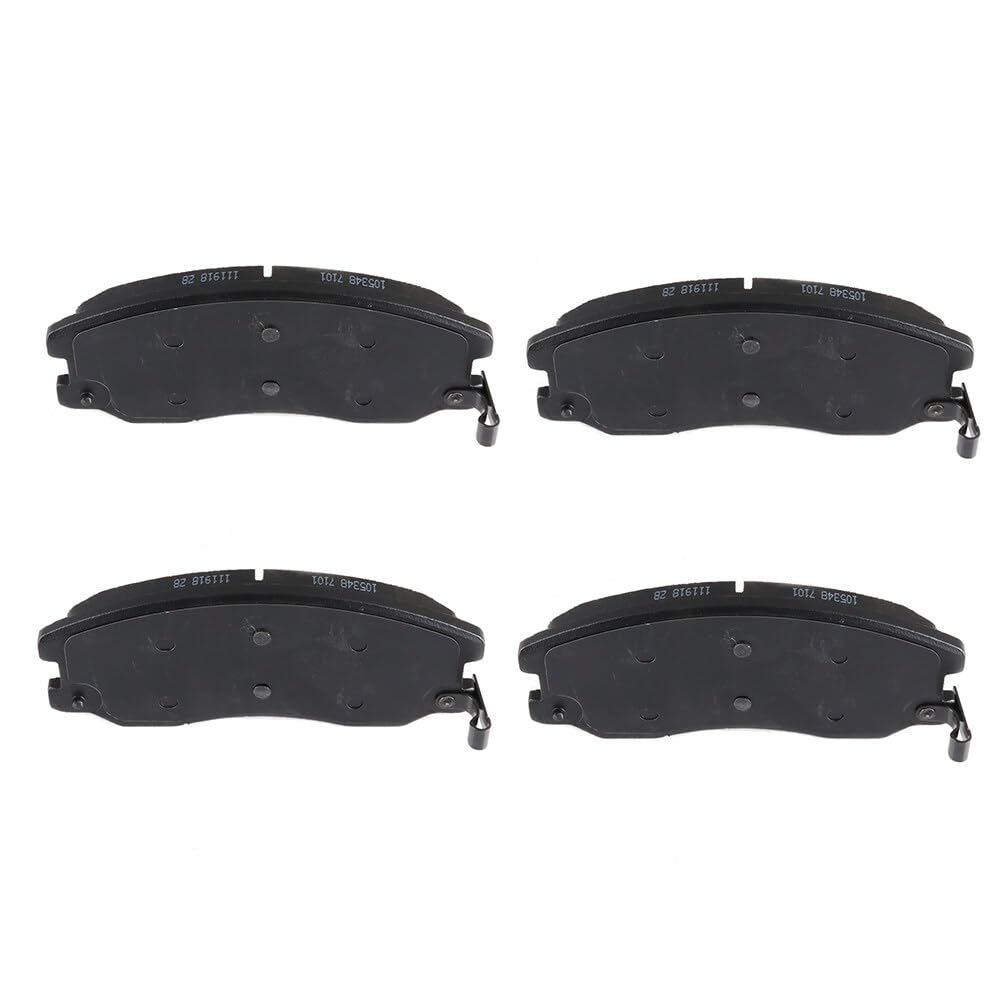 Eccpp D1264-8381 4Pcs Front Ceramic Disc Brake Pad Set Fit For Chevrolet Captiva Sport 2012-2015,For Chevrolet Equinox 2007-2009