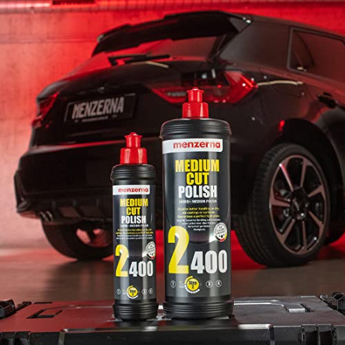 Menzerna Medium Cut Polish 2400 32 Oz. Ensures Better Handling On Dry, Old Coatings Or Surfaces
