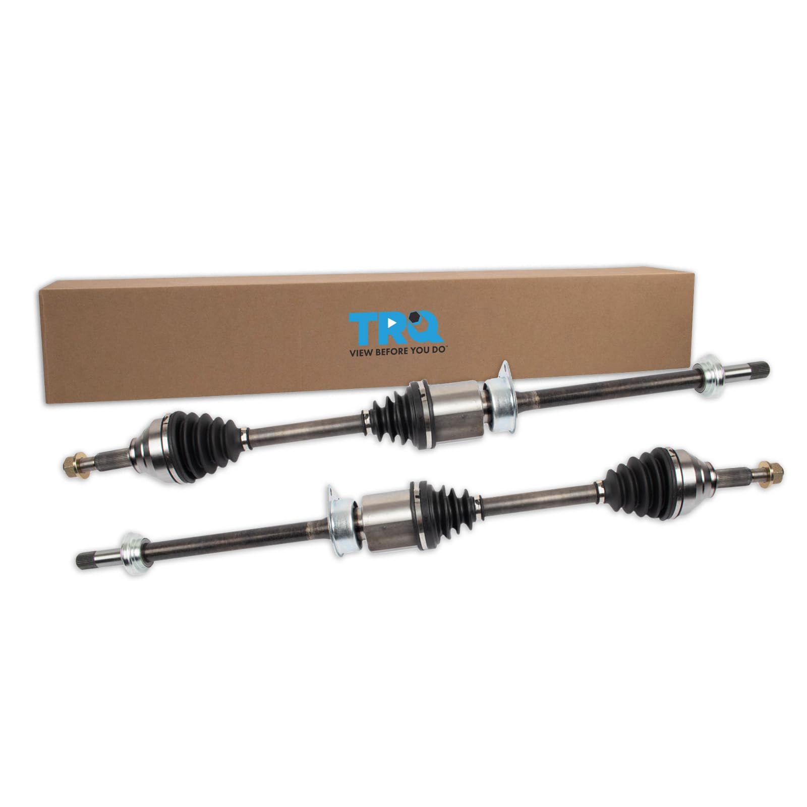 Trq Front Cv Axle Shaft Assembly Set Compatible With 2016-2019 Ford Explorer