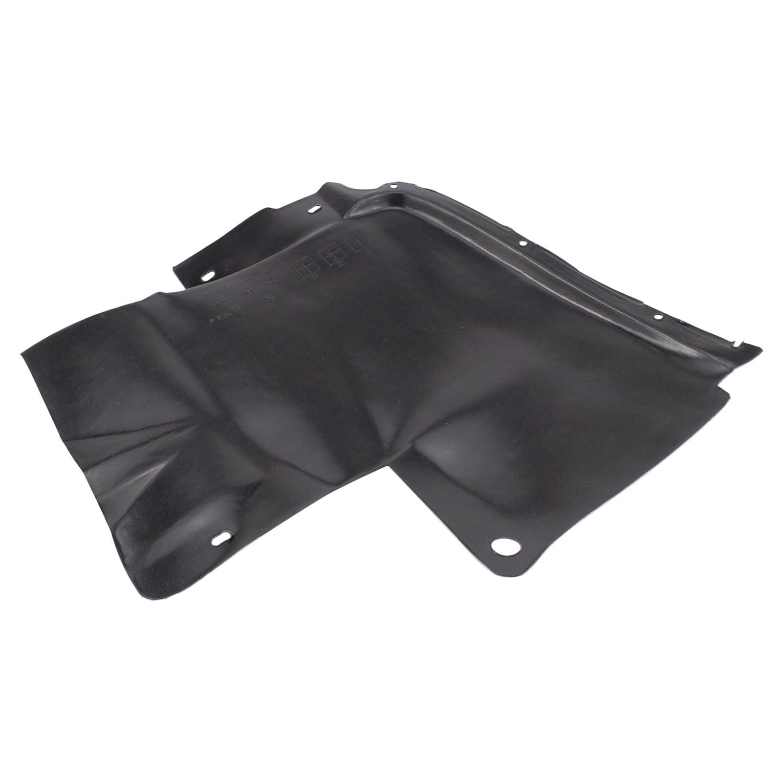 Trq Front Inner Fender Liner Set Compatible With 2000-2005 Buick Lesabre Gm1004153 Gm1005153