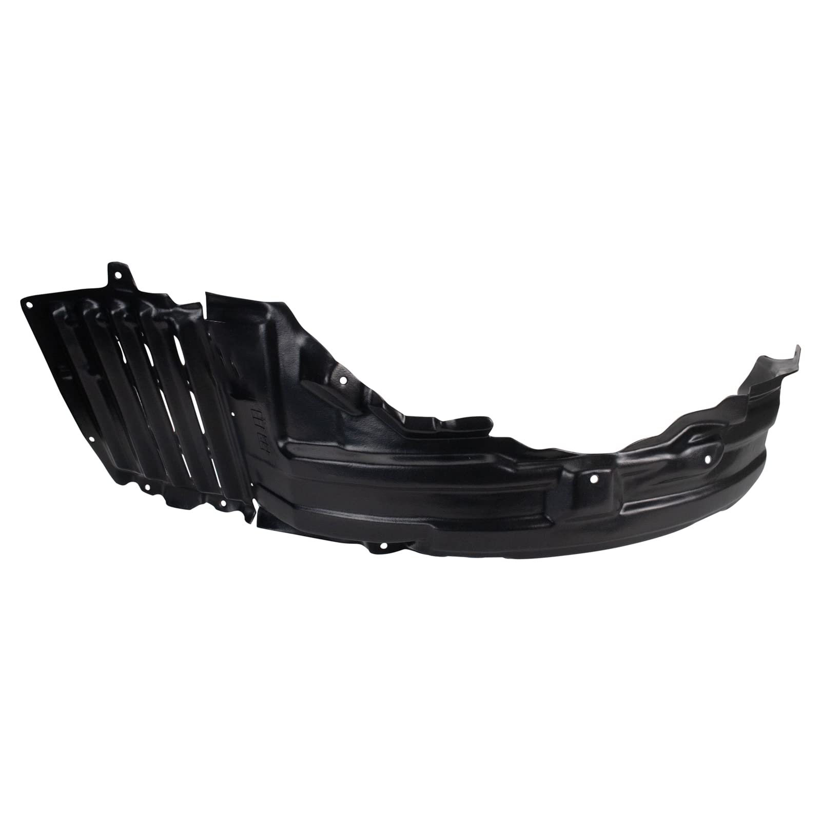 Trq Inner Fender Liner Set Compatible With 2008-2009 Mitsubishi Lancer Mi1248121 Mi1249121