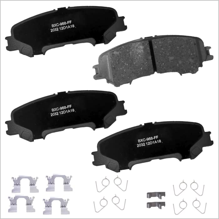 Bendix Premium Sbc2032 Ceramic Rear Brake Pads For Nissan Titan 2024-2017