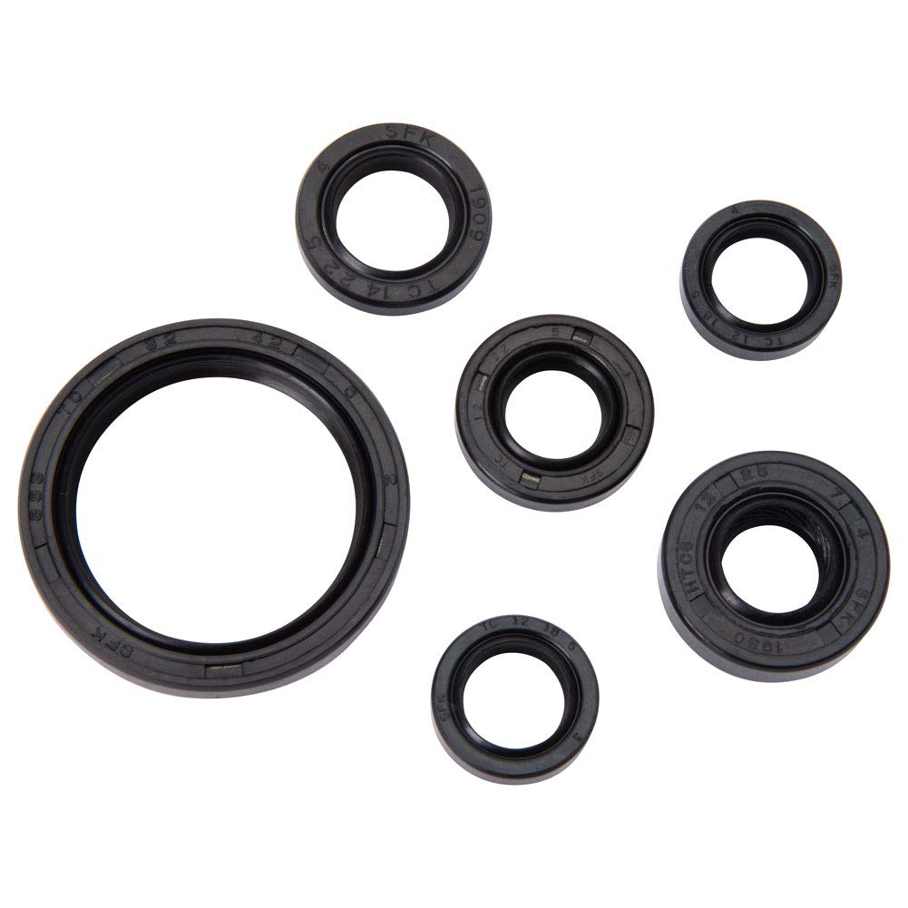 Tusk Engine Oil Seal Kit - Compatible with Yamaha YFZ 450 2004-2009