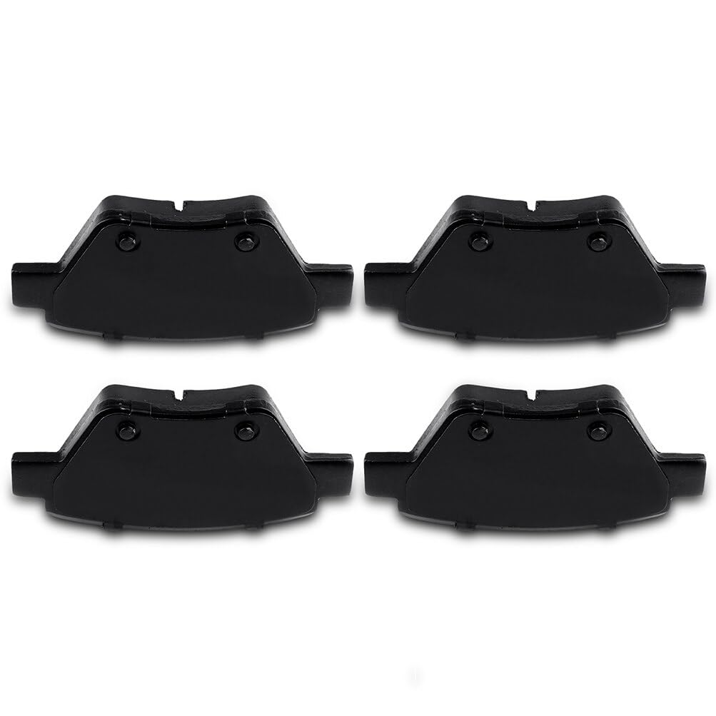 Cciyu D1456 Rear Semi-Metallic Disc Brake Pads Kit For Audi A3 A3 Quattro For Volkswagen Beetle Eos Golf Golf R Gti Jetta Passat