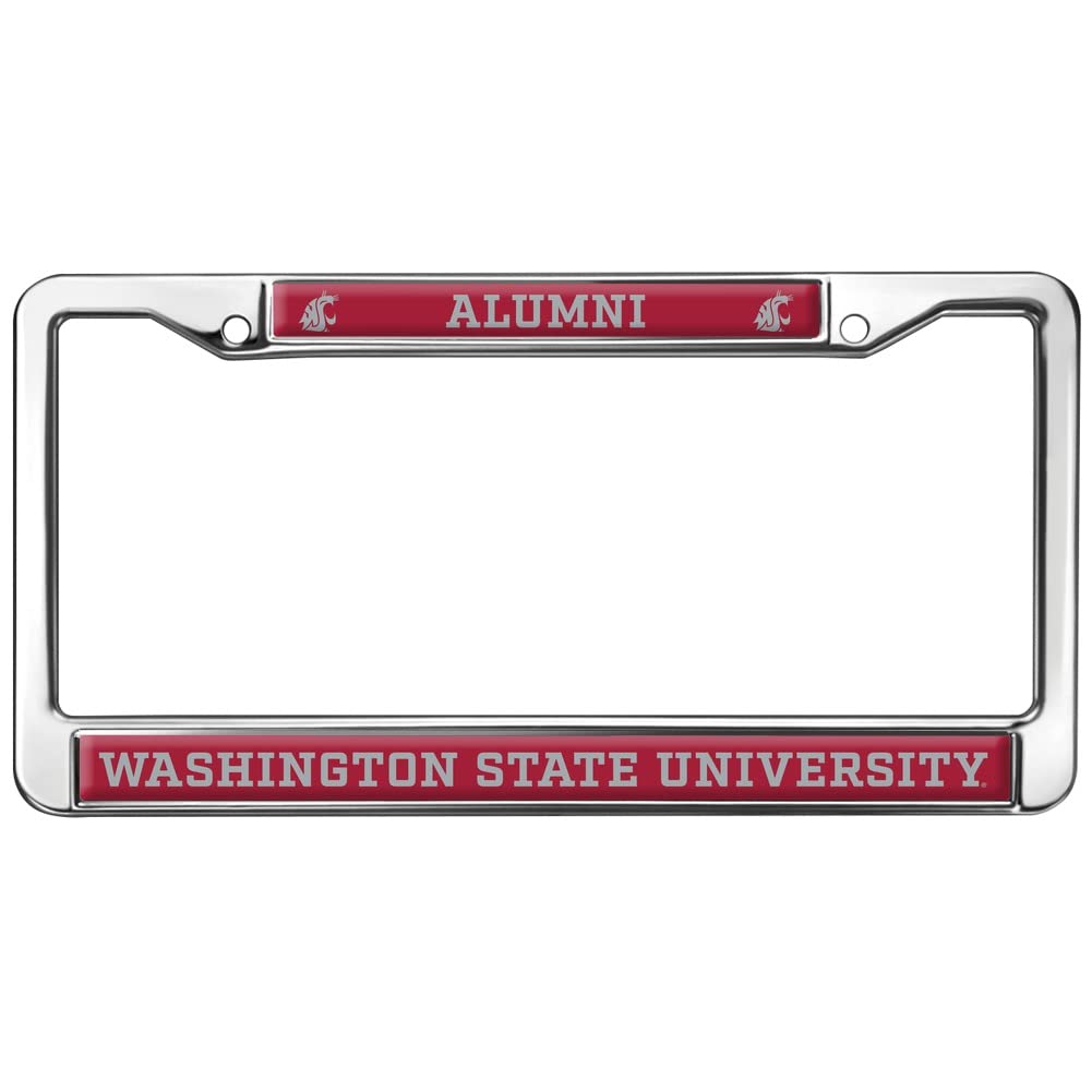 Washington State University Alumni Full Size Standard License Plate Metal Frame