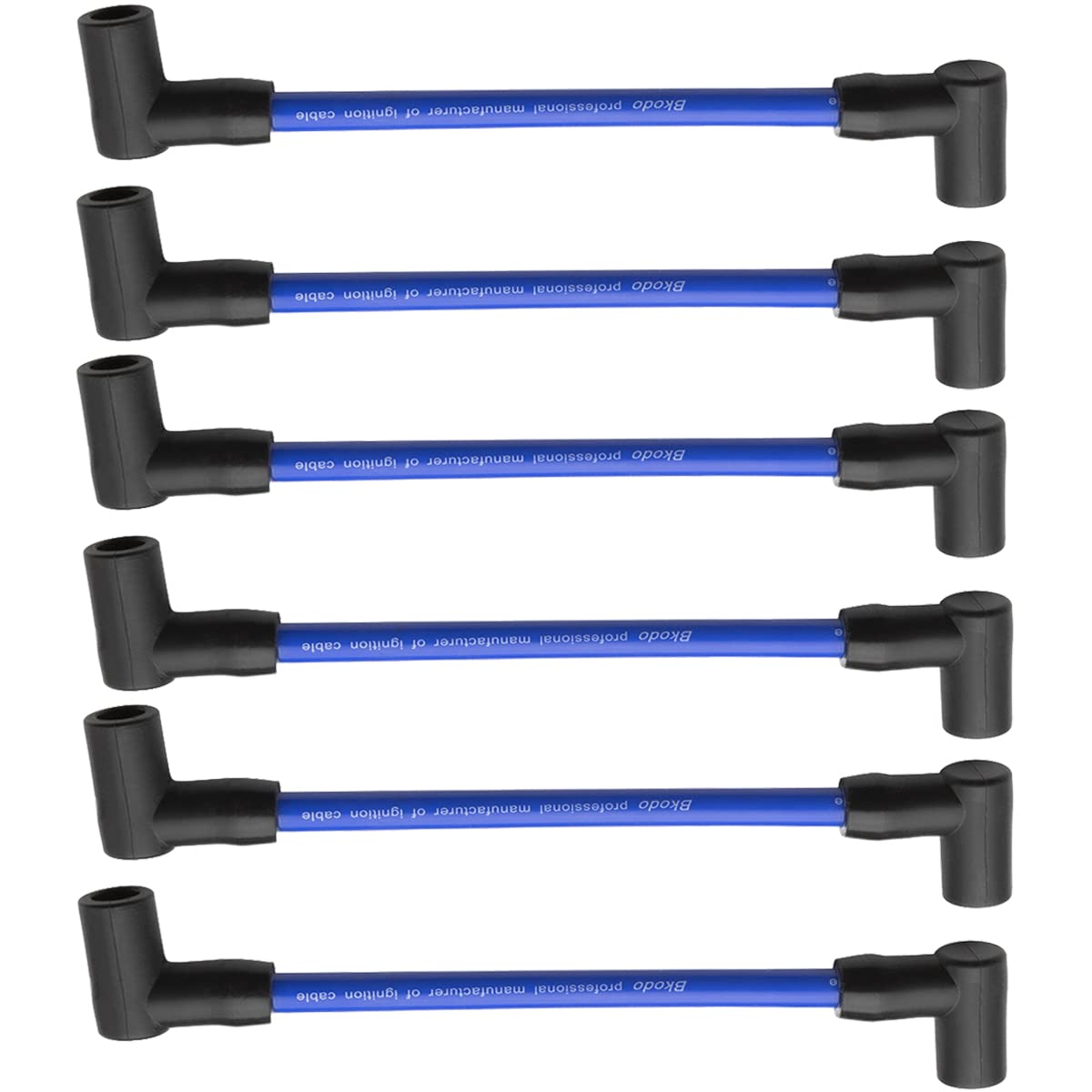 6 Pcs Spark Plug Wire 6'' High Performance Premium Marine Replacement for Evinrude OMC Johnson Spark Plug Wire Leads Set Sierra