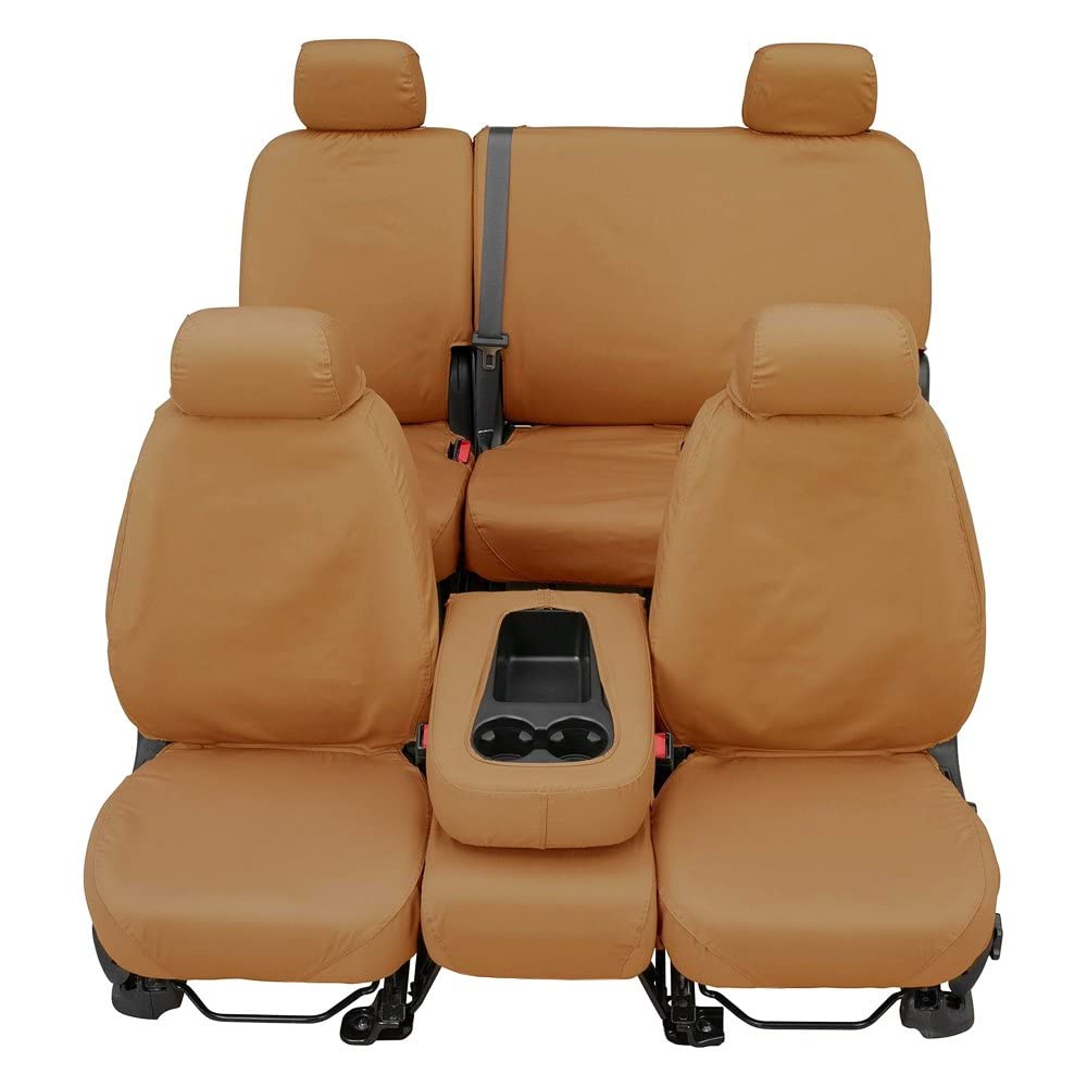 Covercraft Seatsaver Front Row Polycotton Tan Tan Ss2388Pctn