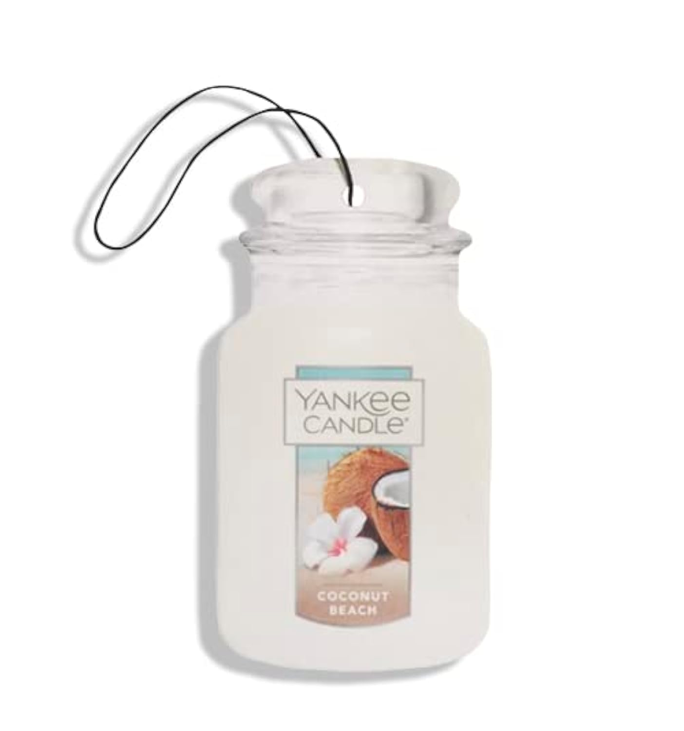 Yankee Candle Paper Car Jar, Coconut Beach, 1 CT