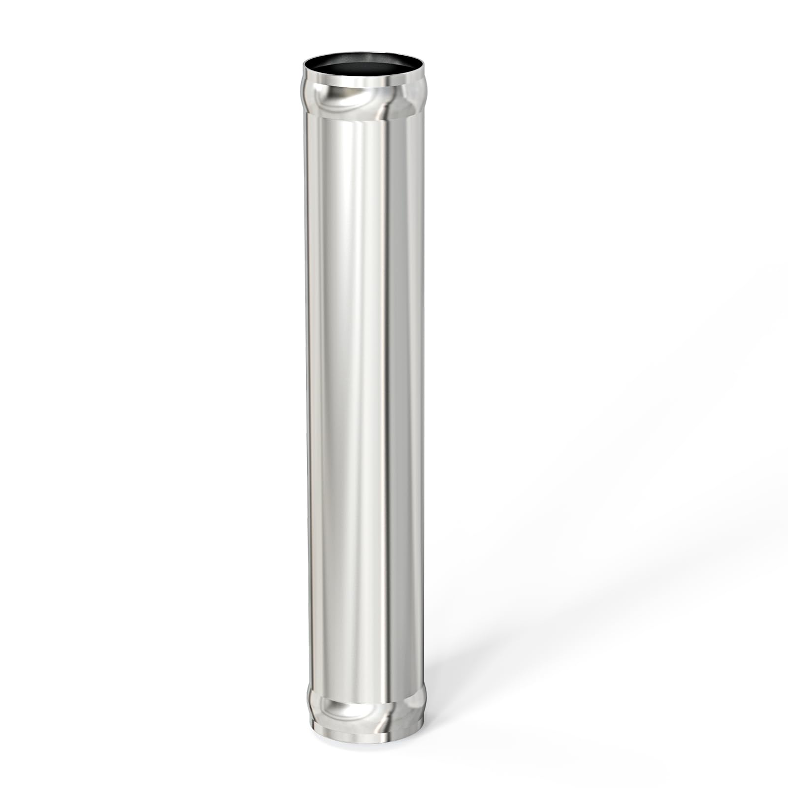 Gasher 1Pcs 12''(300Mm) Aluminum Alloy Tube 1.5''Od Intercooler Pipe With Bead Roll For Intake And Cooling Systems