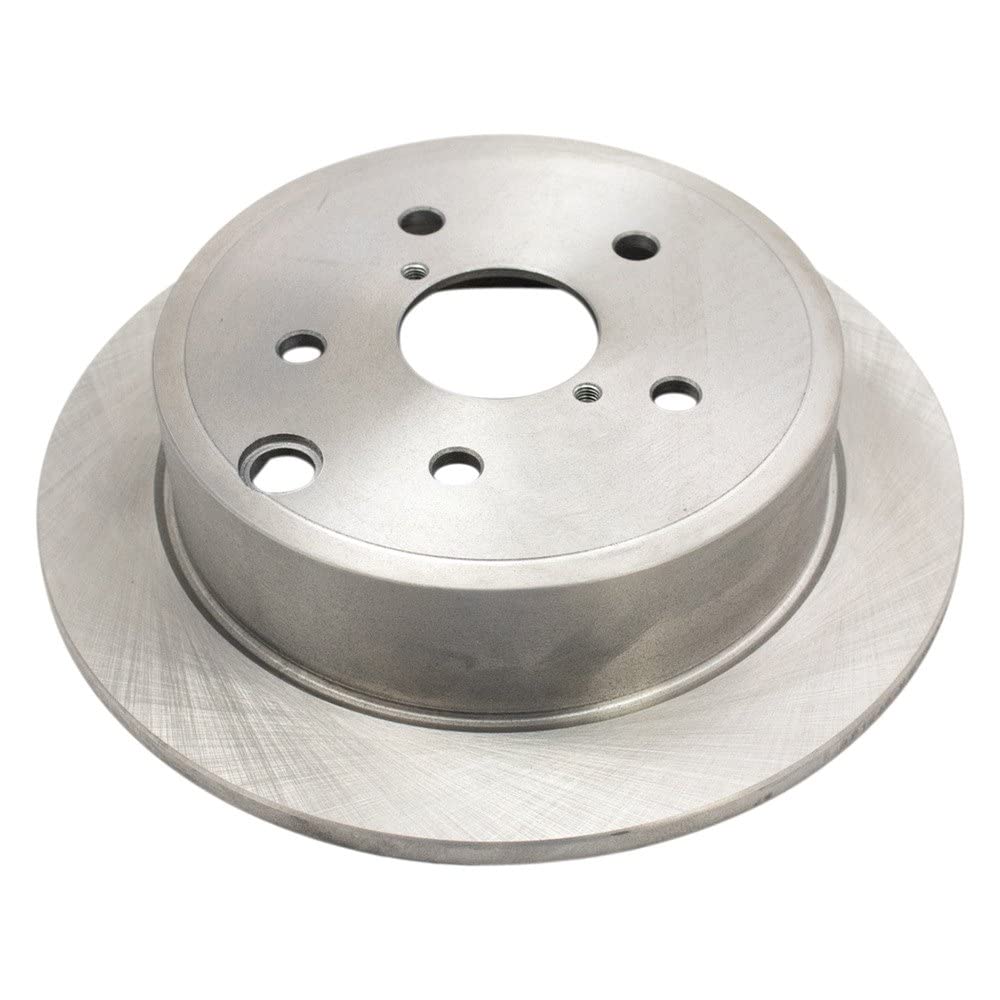 Trq Rear Brake Rotors Set Solid Compatible With 2019-2022 Toyota C-Hr